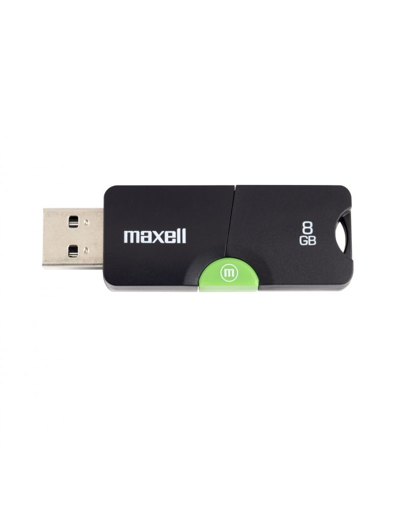 Storage Devices Memorie flash Maxell Flix 8GB, USB 2.0, negru