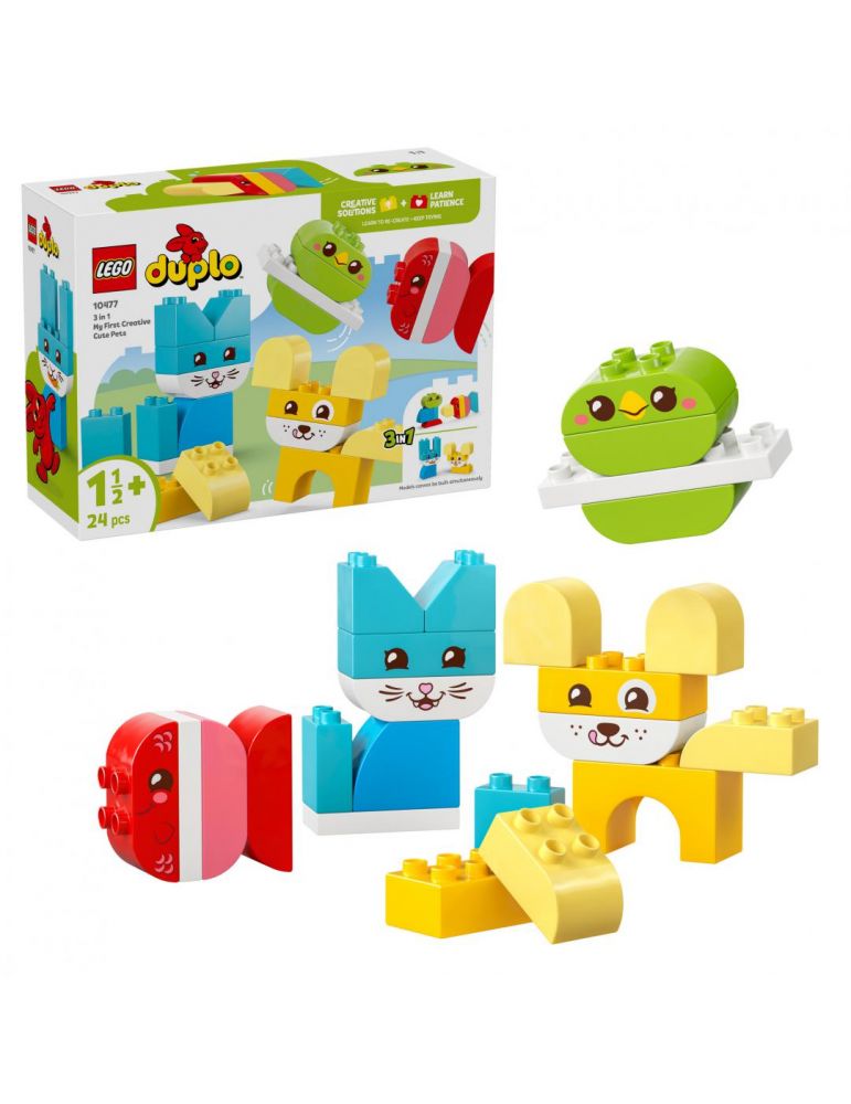 Toys ANIMALUTE DE COMPANIE CREATIVE 3IN1 LEGO10477