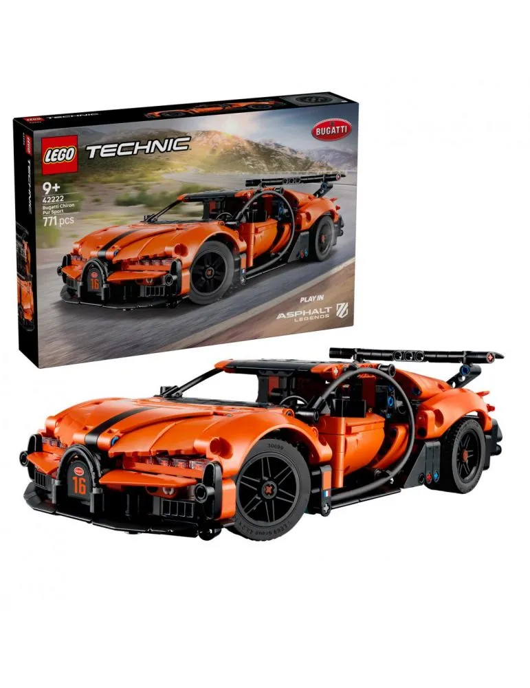 Toys HIPERMASINA BUGATTI CHIRON PUR SPORT LEGO42222
