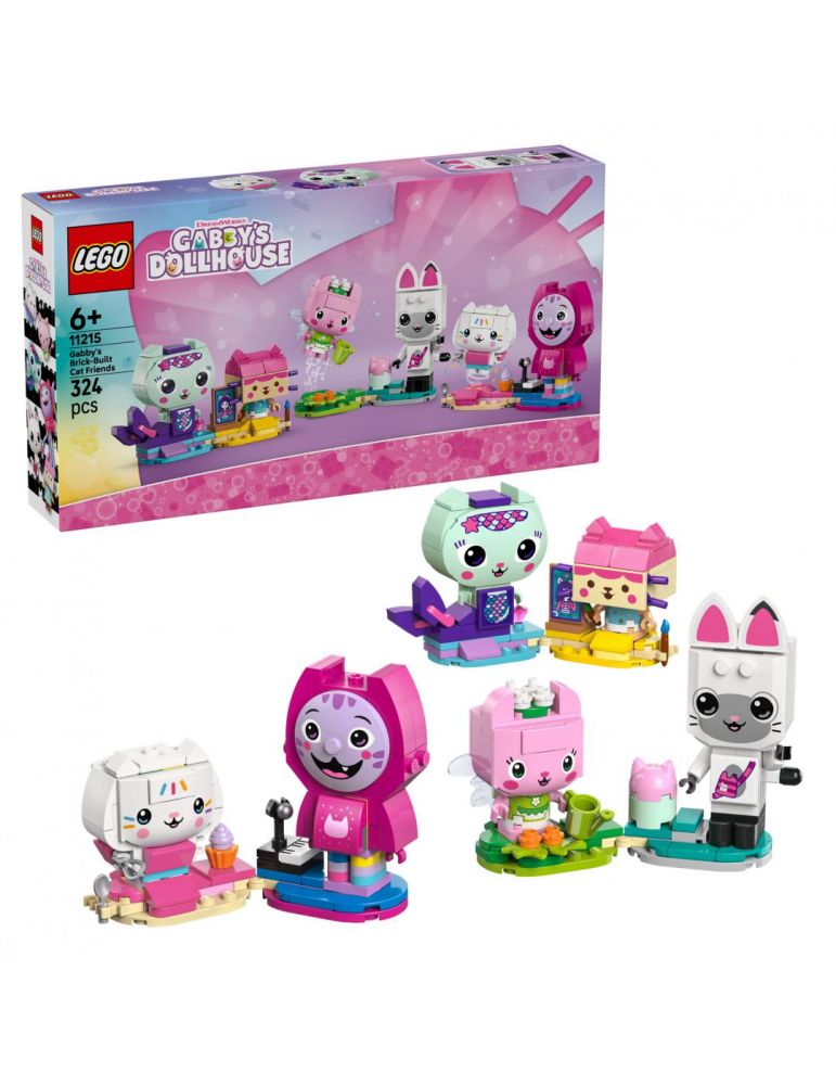 Toys PRIETENELE PISICUTE DIN CARAMIZI ALE LUI GABBY LEGO11215