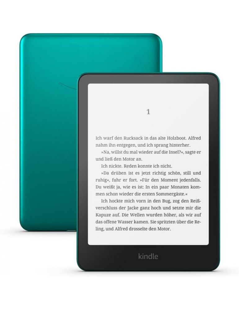 E-Book Readers Amazon Kindle Paperwhite Signature Edition. Display diagonal: 17.8 cm (7"), Technology: E Paper. Document formats supported: AZW
