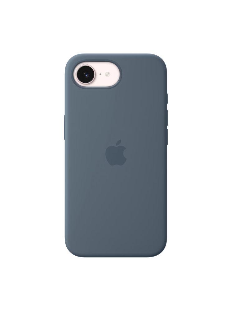 Mobile Phone Cases iPhone 17e Silicone Case with MagSafe – Anchor Blue