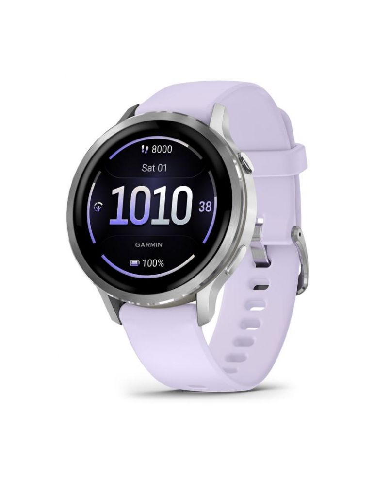 Activity Monitors Garmin Venu 4 Smartwatch 41mm grau/silber lavendelblau