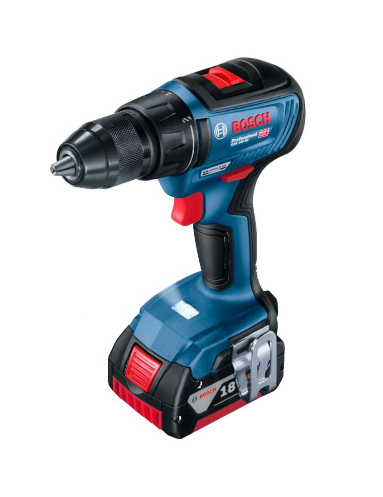 Bosch BOSCH GSR 18V-50 (SOLO) Masina de gaurit si insurubat brushless, Li-Ion, 50Nm + Acumulator 5Ah CoolPack (Fara incarcator!)