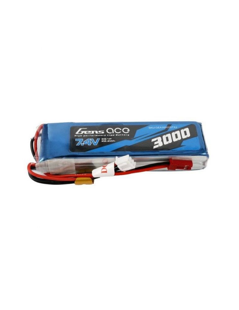 Toys Acumulator Gens Ace 3000mAh 7.4V 1C 2S1P LiPo