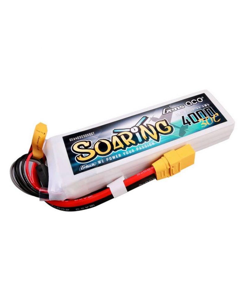 Paintball & Airsoft Akumulator Gens ace G-Tech Soaring 4000mAh 11.1V 30C 3S1P Lipo Batte