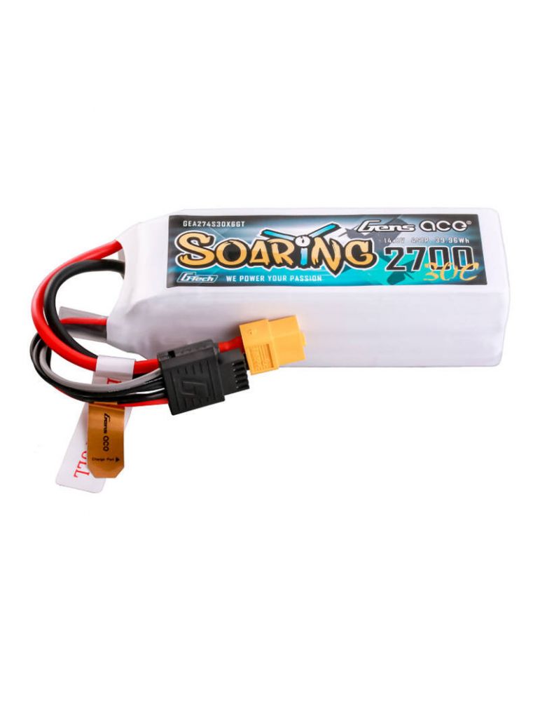 Toys Gens ace G-Tech Soaring 2700mAh 14.8V 30C 4S1P LiPo XT60