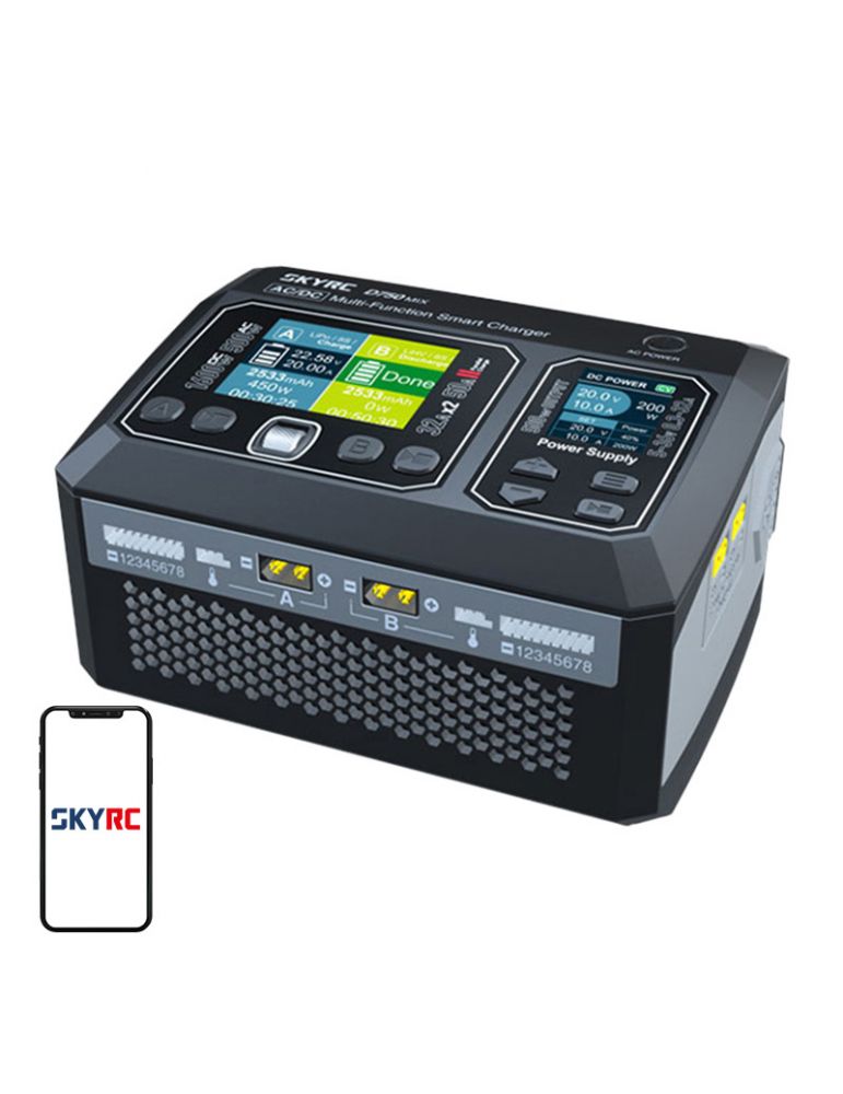 Battery Accessories Încărcător SkyRC D750 MIX