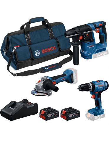 BOSCH Kit 3 scule 18V GBH... - Tik.ro