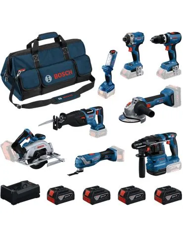 BOSCH Kit 8 scule 18V GBH... - Tik.ro