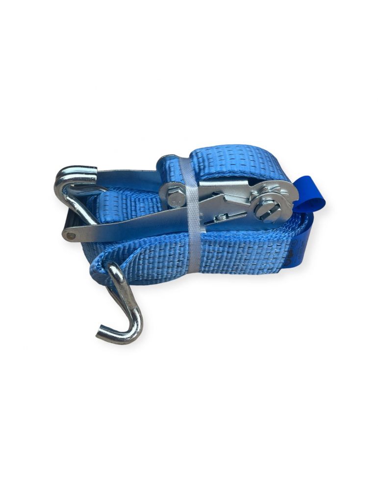 Chinga ancorare parte lunga, LC 2500/5000 daN, 10m, albastru, latime 50mm