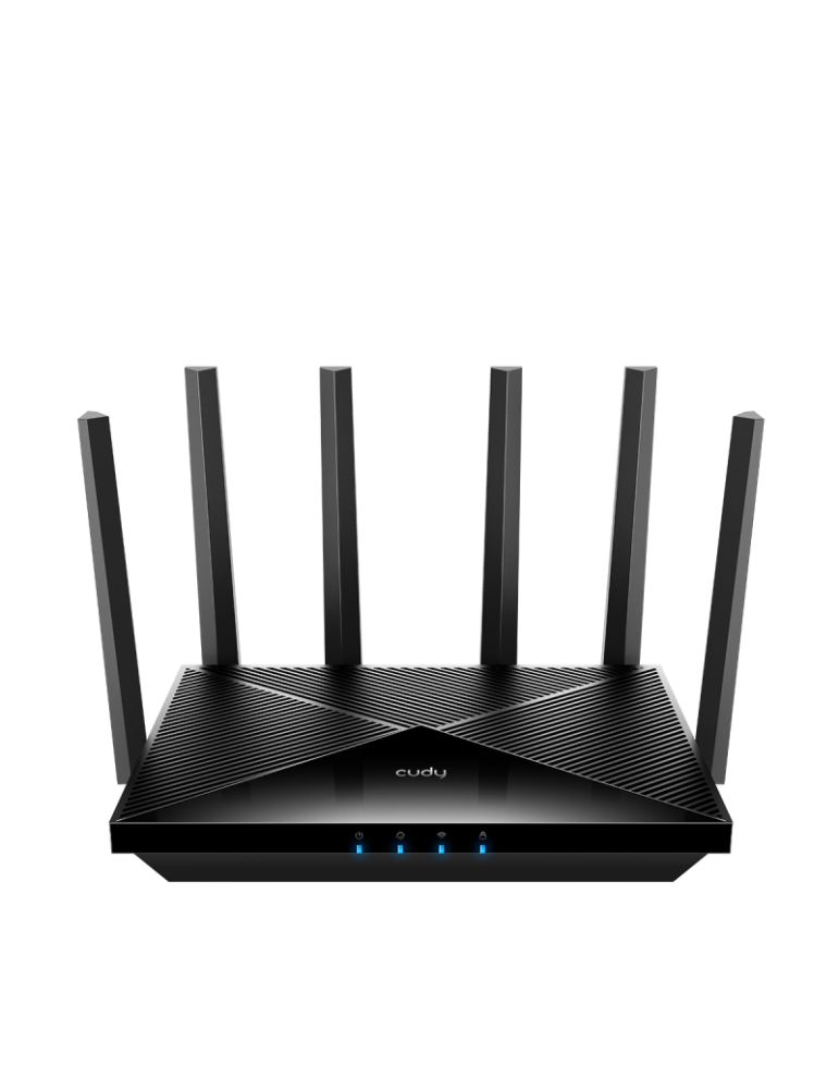 Bridges & Routers CUDY BE6500 Gigabit Dual Band Wi-Fi 7 Router, Chipset Broadcom, 802.11be/ax/ac/a/b/g/n, 5764Mbps at 5GHz + 688Mbps at 2.4GHz, 1