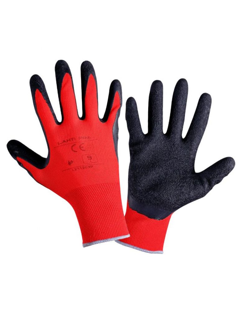 Work Safety Protective Gear MANUSA LATEX CU POLIESTER - 9