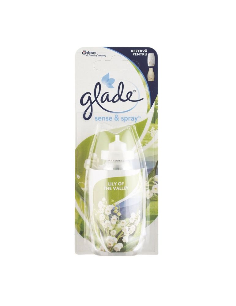 Air Fresheners Rezerva odorizant Glade Sense+Spray 18ml