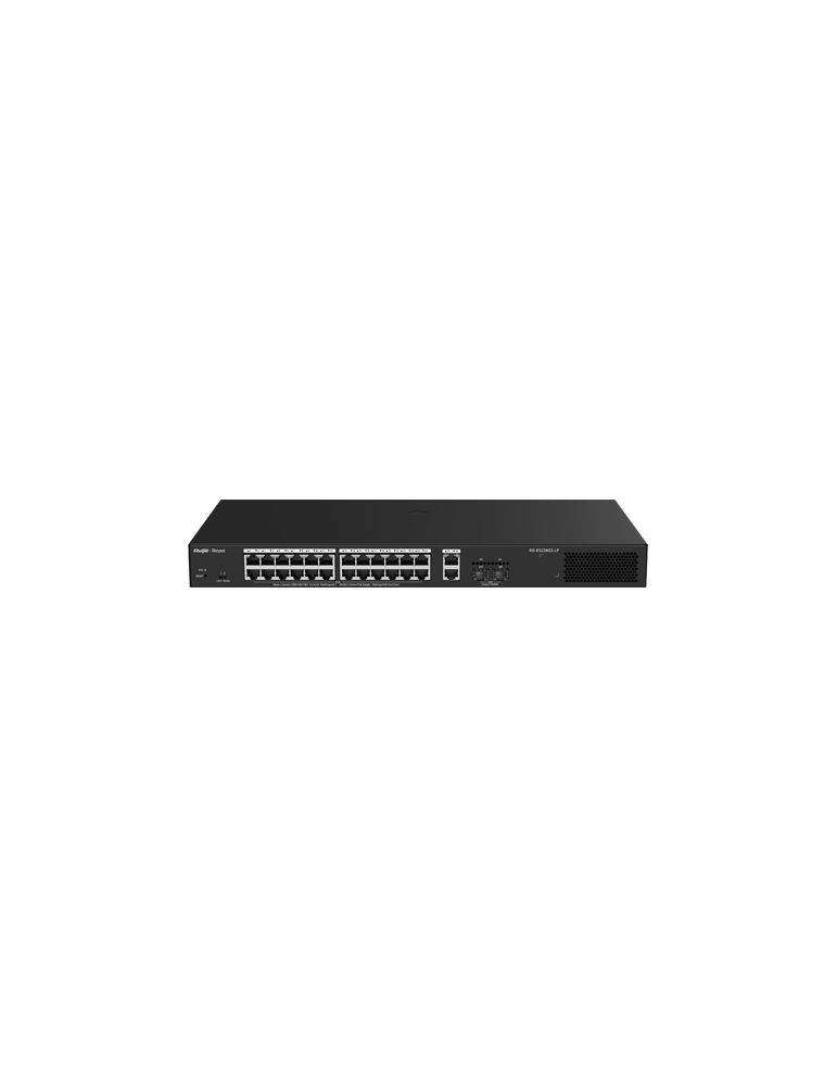 Hubs & Switches Switch L2, 24 x RJ45 1G PoE+, 2 x RJ45 1G, 2 x SFP 1G, Cloud Management - Ruijie Reyee RG-ES228GS-LP
