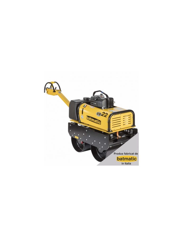 Batmatic Cilindru dublu vibrocompactor BATMATIC VR22E 716 kg motor KOHLER 15LD440 10,9 cp