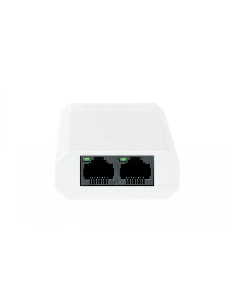 Hubs & Switches Repetor PoE Hikvision DS-3E0503DP-E/R: 1 × Gigabit PoE IN port si 2 × Gigabit PoE OUT port, buget PoE 30W, dimensiuni: 88.0 mm ×