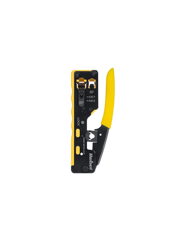 Wire & Cable Hand Tools CLESTE SERTIZARE RJ45 RJ12 PASS-THROUGH REBEL