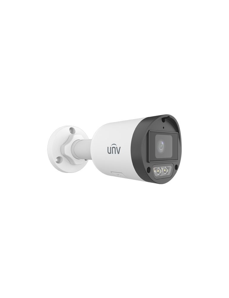 Cameras Camera IP 4MP, Dual Light, lentila 2.8mm, IR 30m, WL 30m, Mic, SDCard, PoE, IP67 - UNV IPC2124LB-AF28K-DL2