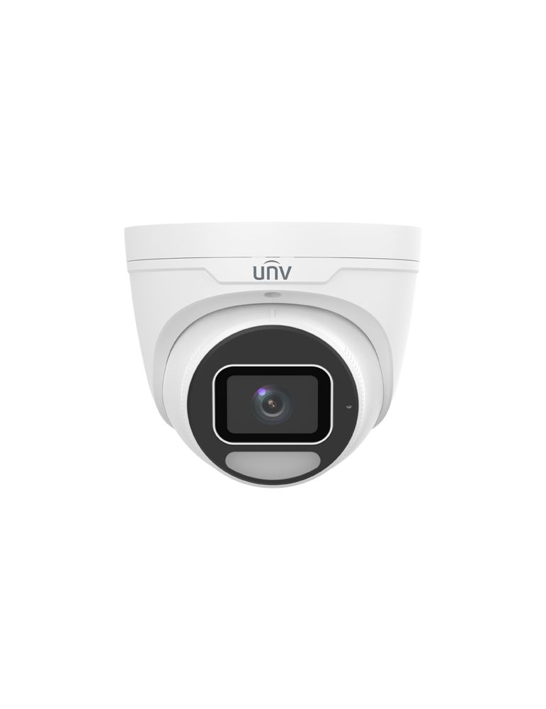 Cameras Camera IP Wise-ISP ColorHunter, 8MP, lentila 2.8mm, WL 30m, Alarma, Mic, PoE, Color 24/7, IK10 - UNV IPC3638SE-ADF28K-WP-I1