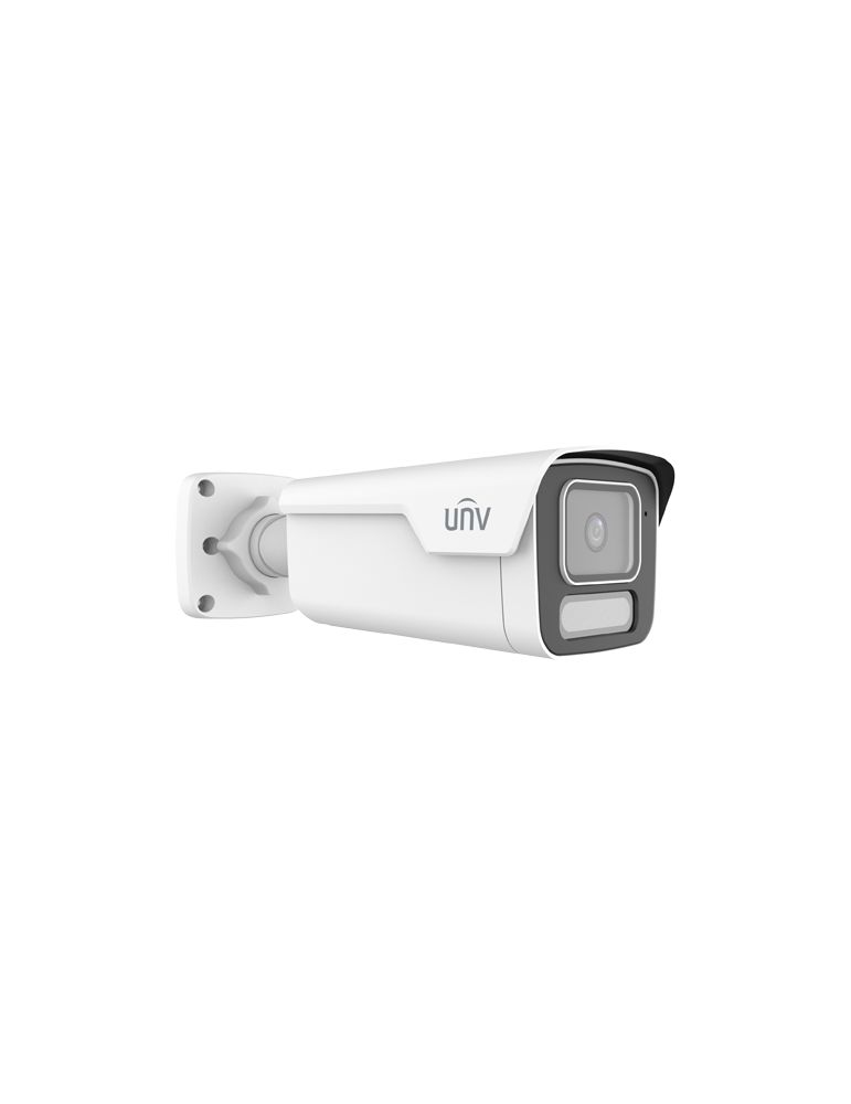 Cameras Camera IP Wise-ISP ColorHunter, 8MP, lentila 2.8mm, WL 40m, Alarma, Mic, PoE, Color 24/7, IK10 - UNV IPC2B18SE-ADF28K-WP-I1