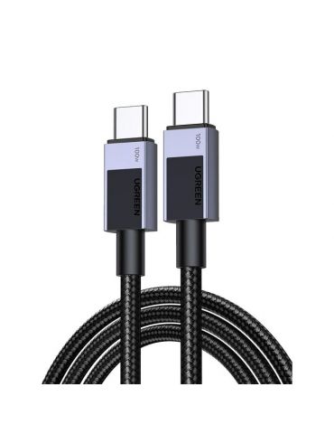 Ugreen 45063 cabluri USB USB 2.0 1 m USB C Negru - Tik.ro