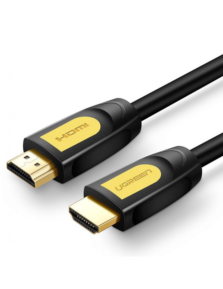 Audio & Video Cables Ugreen 10128 cablu HDMI 1,5 m HDMI Tip A (Standard) Negru, Galben