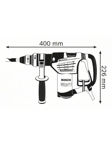 Bosch 0 611 332 101 ciocane rotopercutoare 900 W 800 RPM