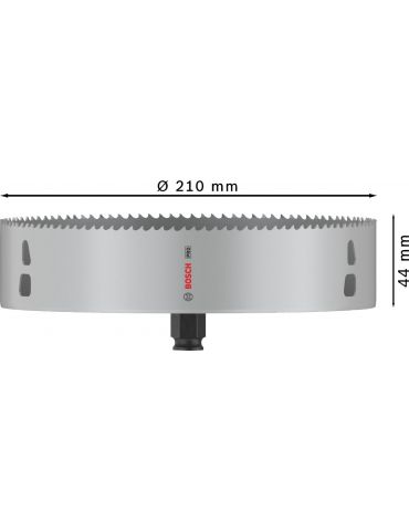 Bosch PRO Multi Material PC Plus burghiu carotă 1 buc.