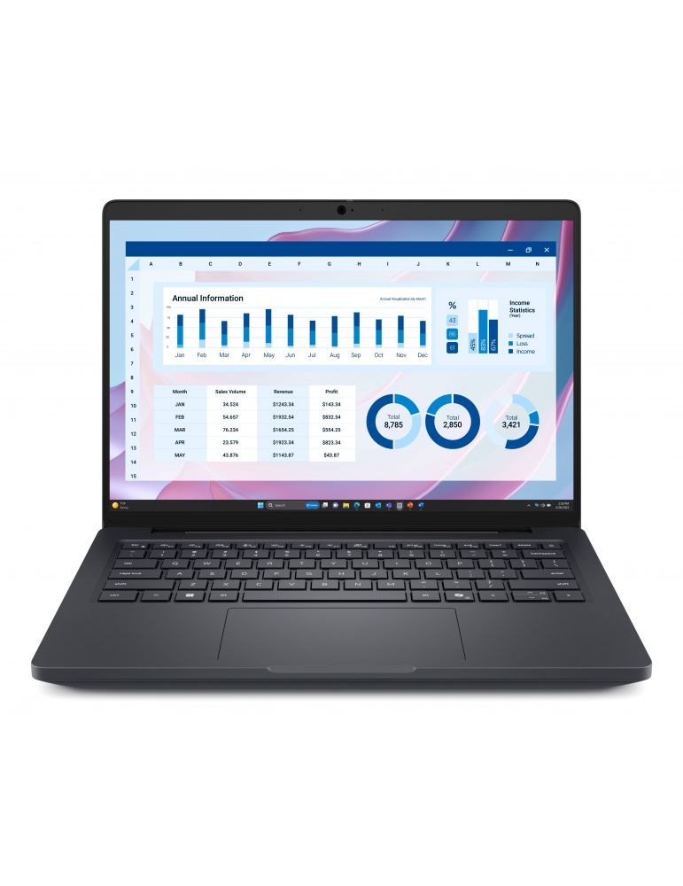 Laptops DELL Pro Max 14 MC14255 Copilot+ PC AMD Ryzen AI 7 PRO 350 Stație de lucru mobilă 35,6 cm (14") Full HD+ 16 Giga Bites