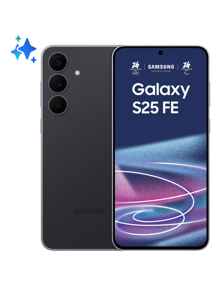 Mobile Phones Samsung Galaxy S25 FE 5G 17 cm (6.7") Dual SIM USB tip-C 8 Giga Bites 128 Giga Bites 4900 mAh Negru