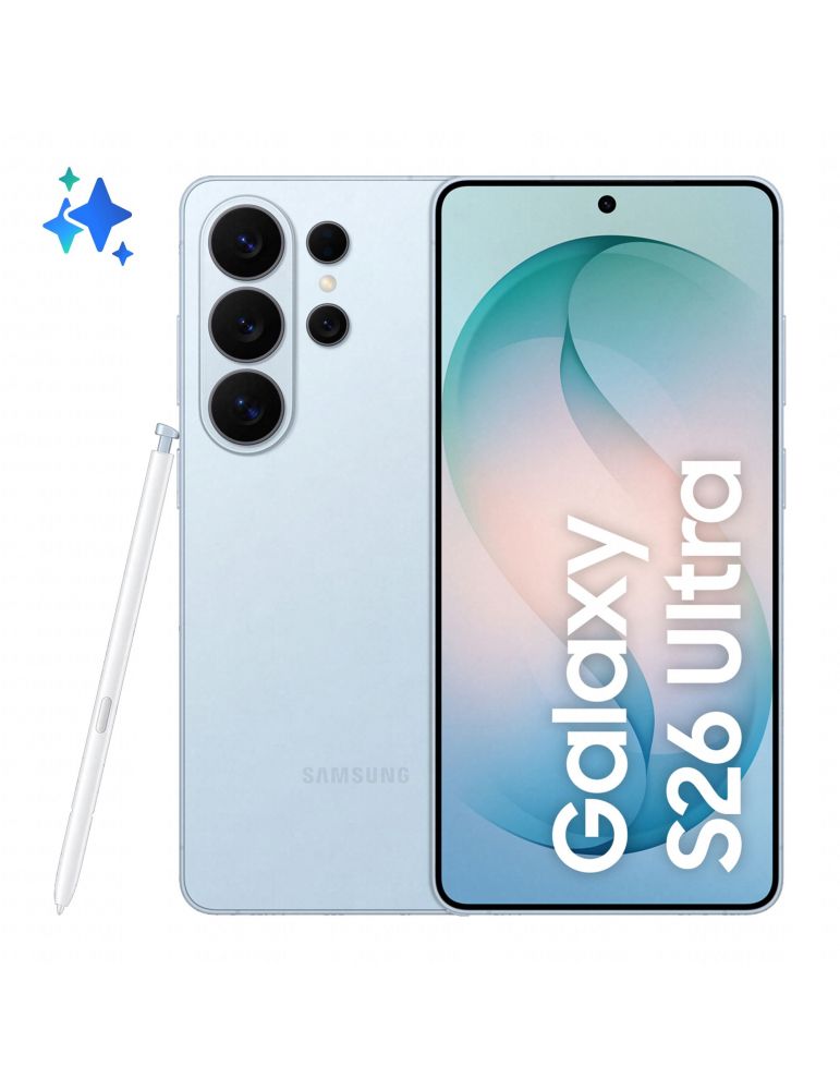 Mobile Phones Samsung Galaxy S26 Ultra 17,5 cm (6.9") Dual SIM Android 16.0 5G USB tip-C 12 Giga Bites 512 Giga Bites 5000 mAh Albastru