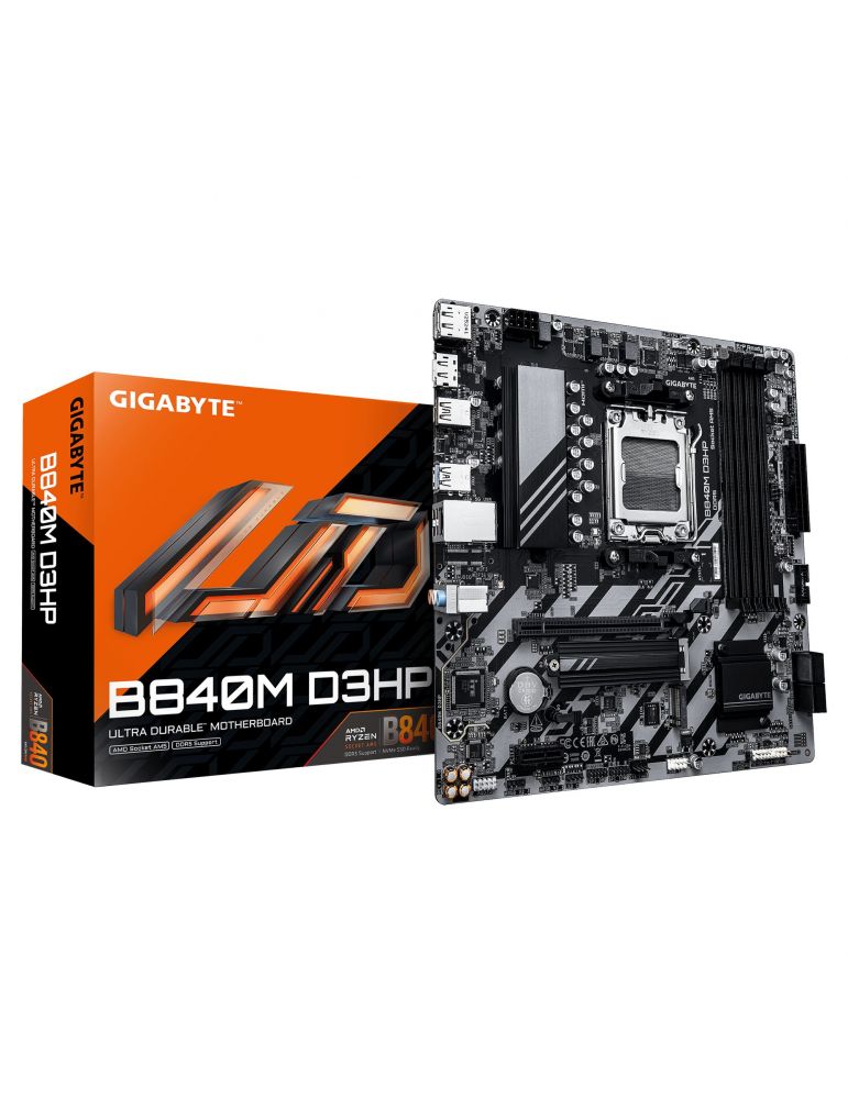Motherboards GIGABYTE B840M D3HP plăci de bază AMD B840 Mufă AM5 micro-ATX