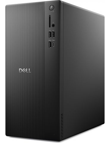 DELL Pro QVT1260 Intel® Core™ i3 i3-14100 8 Giga Bites DDR5-SDRAM 512 Giga Bites SSD Ubuntu Linux Spaţiul de lucru PC-ul Negru