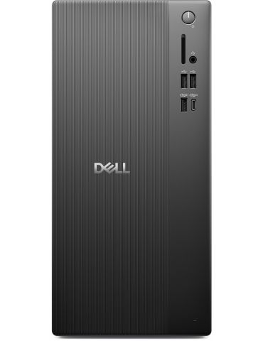 DELL Pro QVT1260 Intel® Core™ i3 i3-14100 8 Giga Bites DDR5-SDRAM 512 Giga Bites SSD Ubuntu Linux Spaţiul de lucru PC-ul Negru