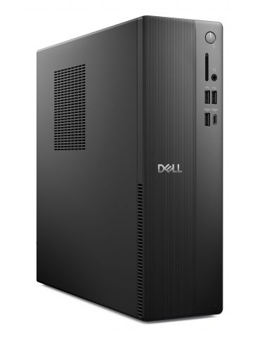 DELL Pro QVS1260 Intel® Core™ i3 i3-14100 8 Giga Bites DDR5-SDRAM 512 Giga Bites SSD Windows 11 Pro Slim PC PC-ul Negru - Tik.ro