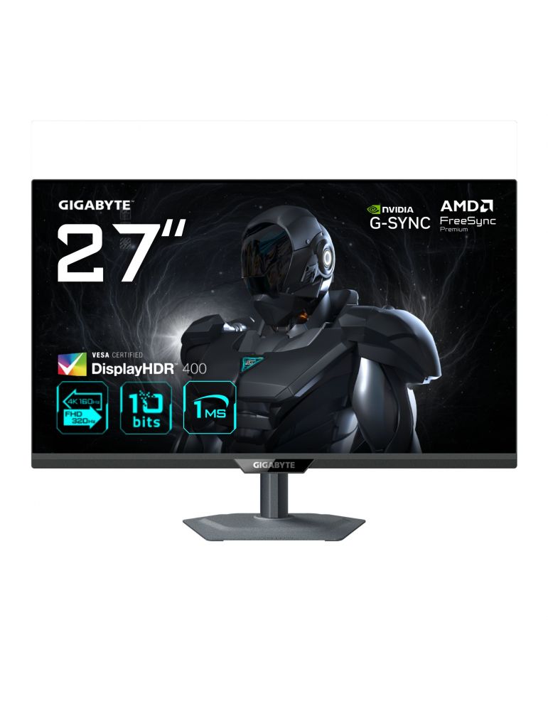 Computer Monitors GIGABYTE G27U monitoare LCD 68,6 cm (27") 3840 x 2160 Pixel 4K Ultra HD LED Negru