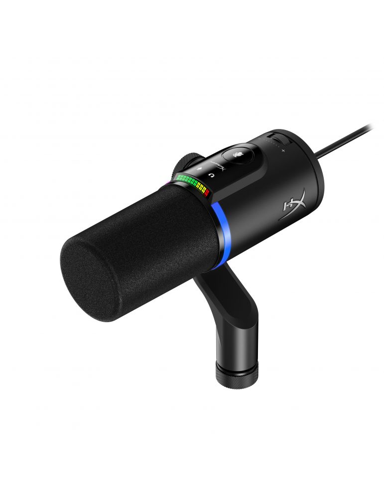 Audio Components HyperX FlipCast - USB/XLR Dynamic Microphone (Black)
