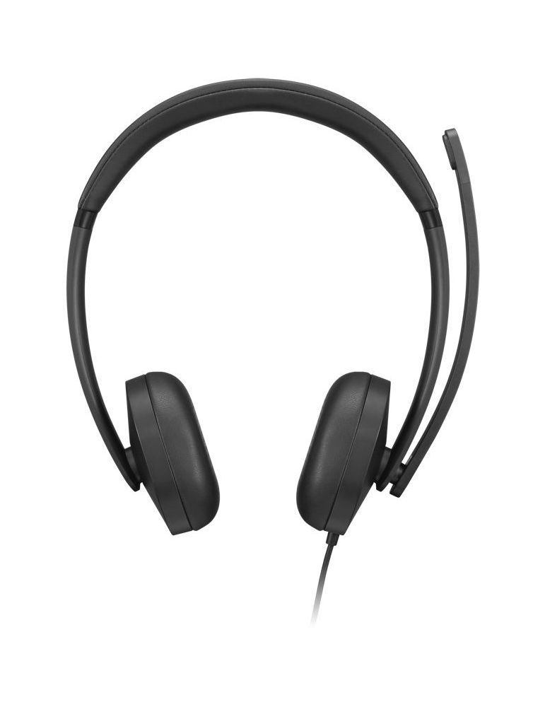 Headphones & Headsets Lenovo VoIP Headset 5000 Căști Prin cablu Bandă de fixare pe cap Birou/Call center USB tip-C Negru