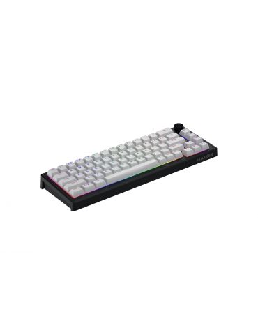 HATOR Skyfall 65 MAG ULTRA 8K tastaturi Gaming USB QWERTY Engleză SUA Negru, Alb