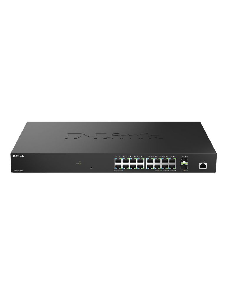 Hubs & Switches D-Link DMS-1250-18/E switch-uri Gestionate L2 2.5G Ethernet (100/1000/2500) Negru