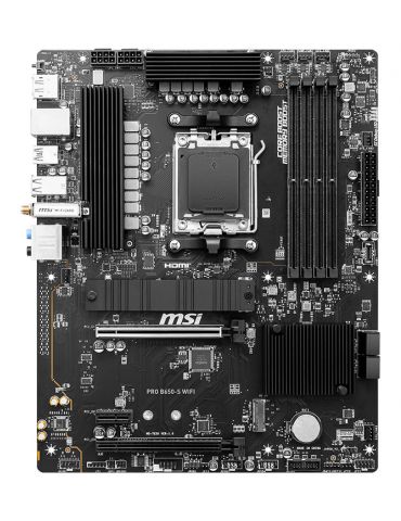 MSI PRO B650-S WIFI plăci de bază AMD B650 Mufă AM5 ATX