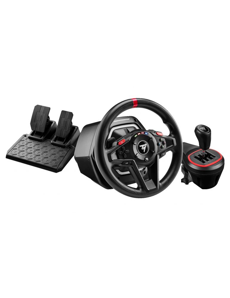 Thrustmaster Thrustmaster T128 Shifter Pack Negru USB Volan + Pedale Analog PC-ul, Xbox