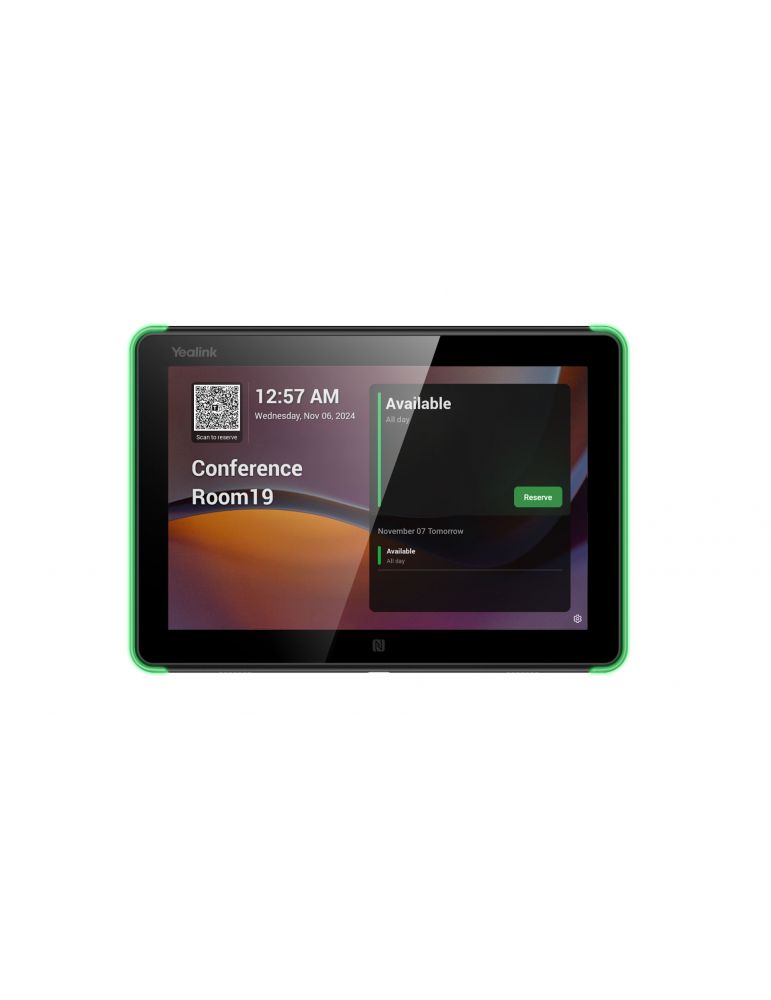 Tablet Computers Yealink Room Panel E2 20,3 cm (8") 1280 x 800 Pixel LCD 802.11a, 802.11b, 802.11g, Wi-Fi 5 (802.11ac) Negru Bluetooth