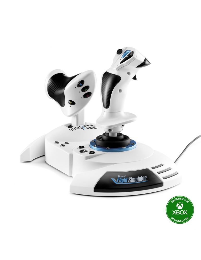 Thrustmaster Thrustmaster T.Flight Hotas One Microsoft Flight Simulator Edition Negru, Alb USB Joystick + dispozitiv control motor Analog/