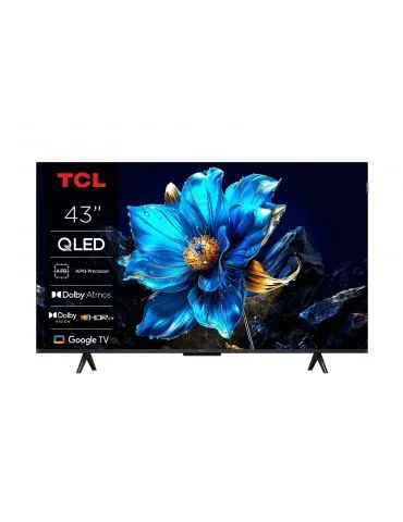 TCL T69C 43T69C televizor 109,2 cm (43") 4K Ultra HD Smart TV Wi-Fi Negru 350 cd m² - Tik.ro