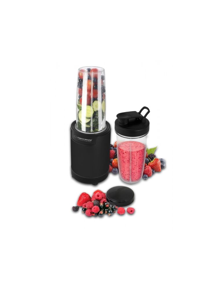 Food Mixers & Blenders Blender Esperanza Nutri Shot EKM029 700W 6in1 800ml Negru "EKM029" (timbru verde 2 lei)