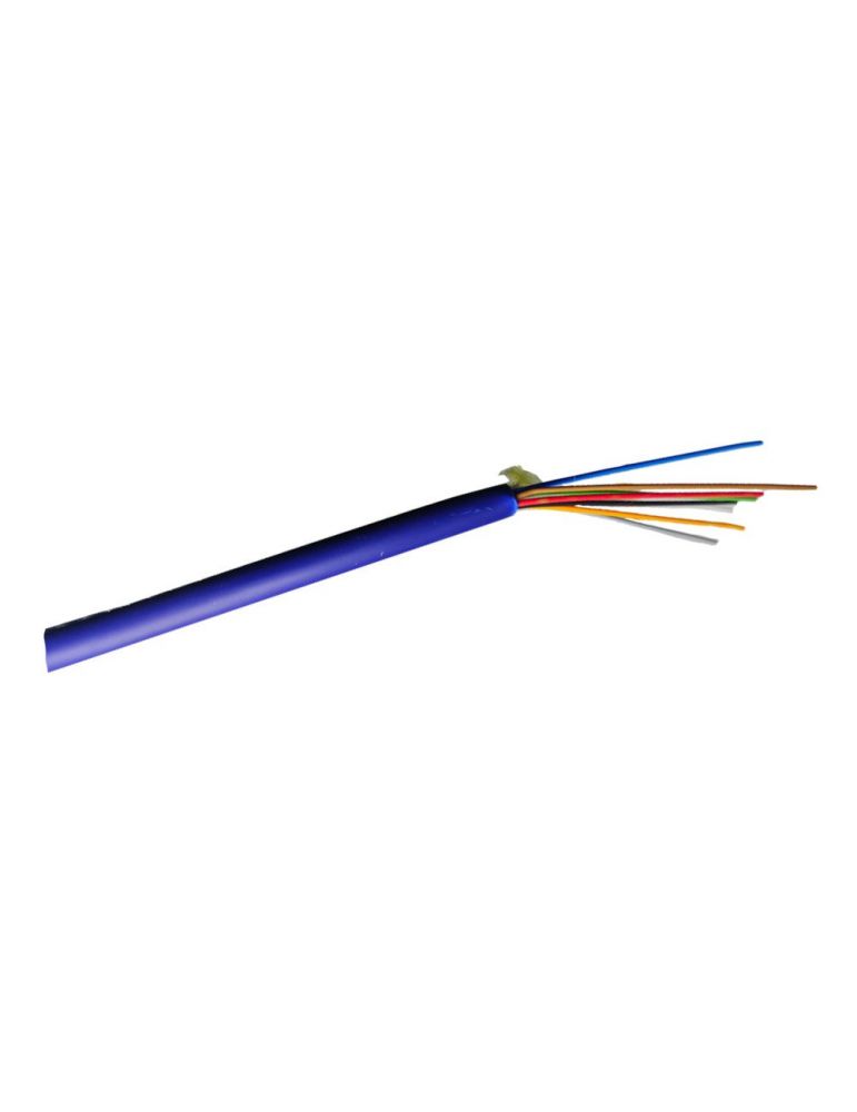 Network Cables Cablu fibra optica interior LinkPower LINK-MONOFIBER8, 8 fibre, albastru, 300 metri