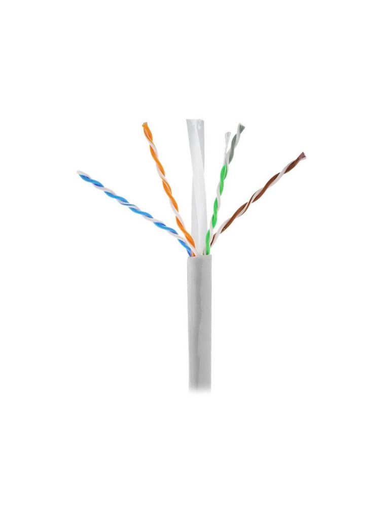 Network Cables Cablu U/UTP Cat6 CCA HikVision HiLook NC-1LN6UU/CCA, 4x2xAWG23, PVC, 305 m