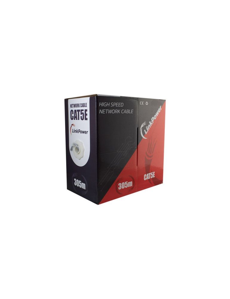 ahcc pret Cablu UTP CAT5E CCA LinkPower LINK-UTP-CCA-305, pret/305 m, gri
